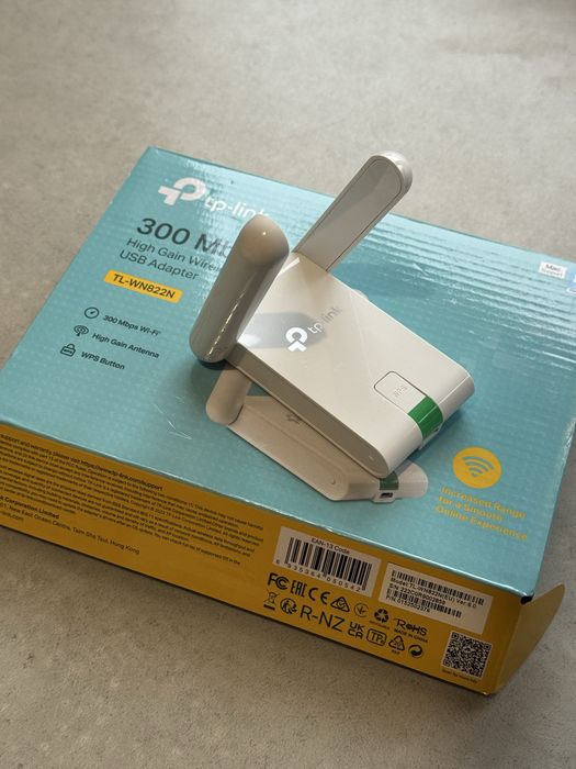 Karta sieciowa zewnętrzna Tp-link 300 Mbps tl wn822n
