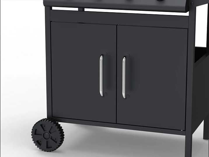 Grill gazowy TEPRO TARBORO 6+1 ogrodowy 14,3kw kółka !