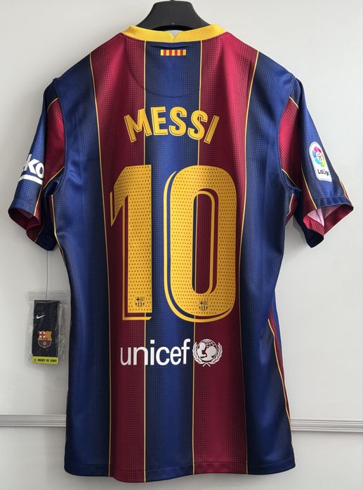 FC Barcelona Nike 2020/21 Messi Home NOWA !!!