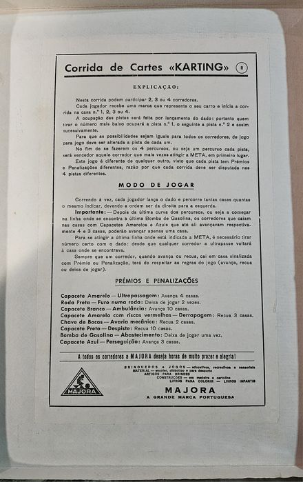 Jogo de tabuleiro Majora