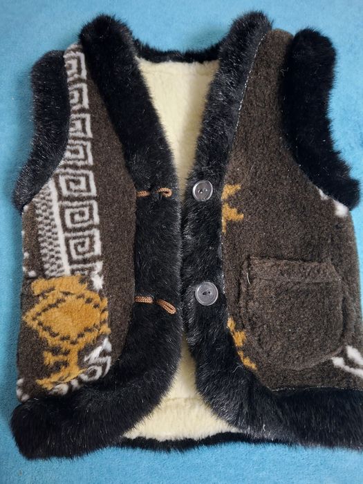 Жилетка на овчині
