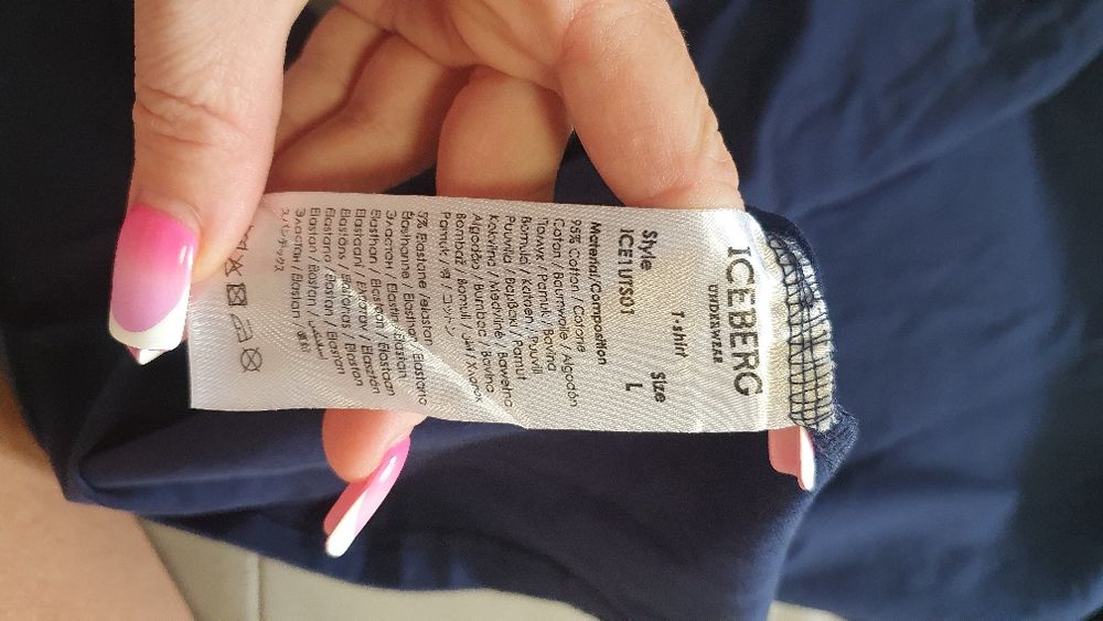 Koszulka Iceberg nowa L oryginalna