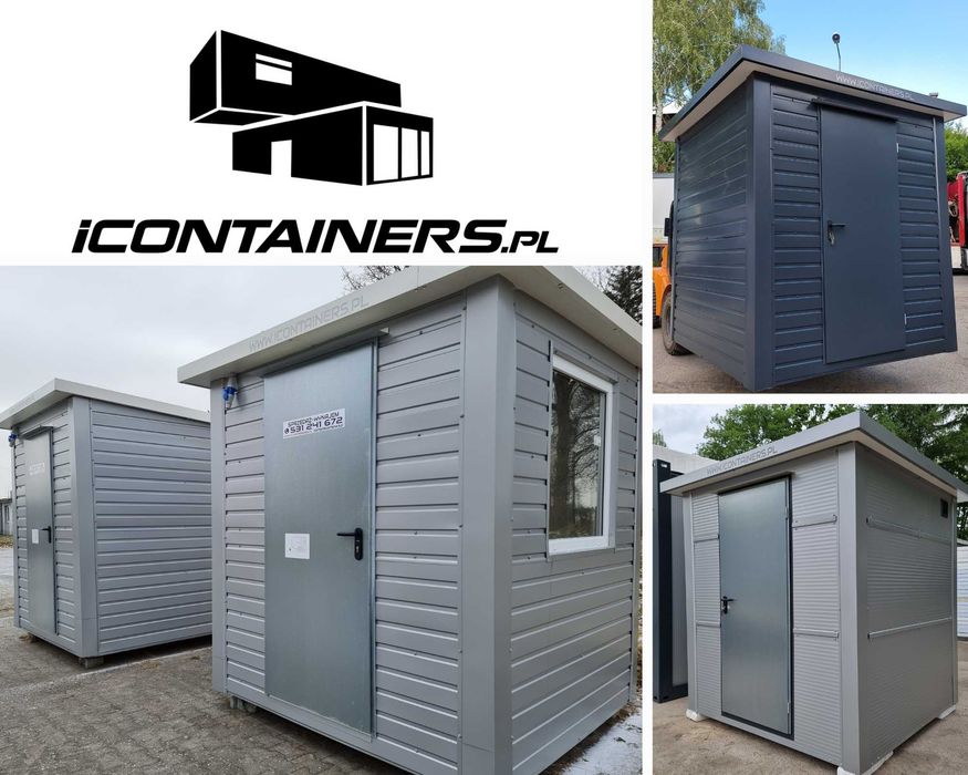 Stróżówka Kontener Budka ochrony Portiernia Pawilon - II gatunek