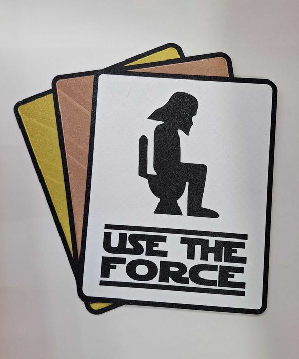 Placas "Use The Force", feitas em impressoras 3D425232125028608002