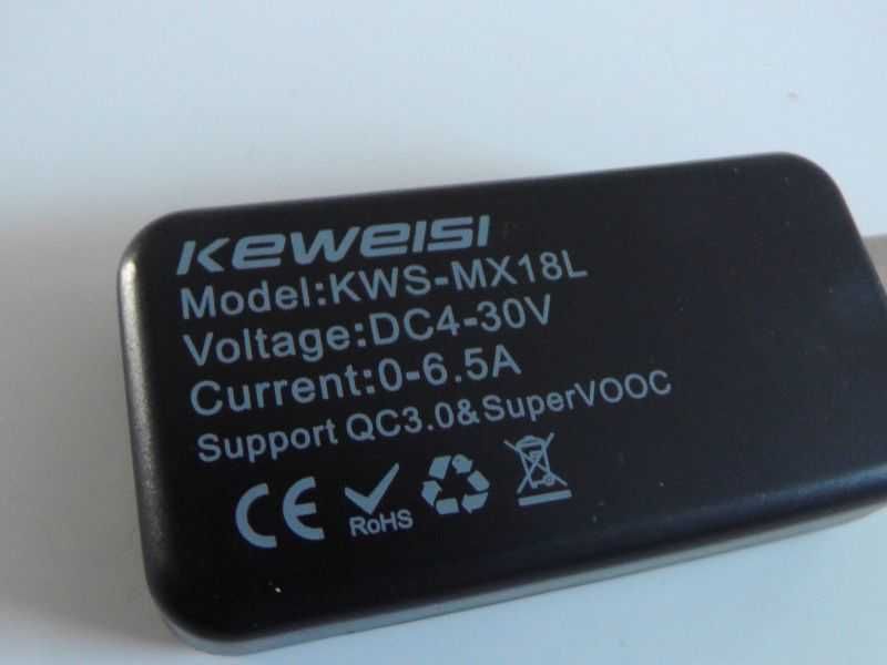 Miernik Tester USB KEWEISI MX18L Amp Wolt 10w1