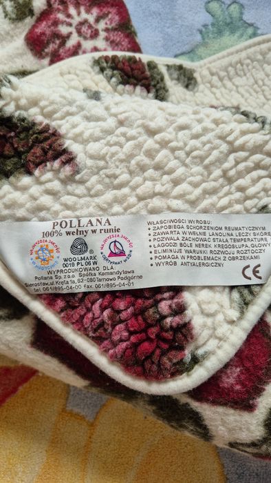 Koc wełniany 2 sztuki