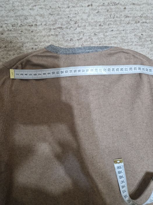 Светер бежевий шовк+ вовна