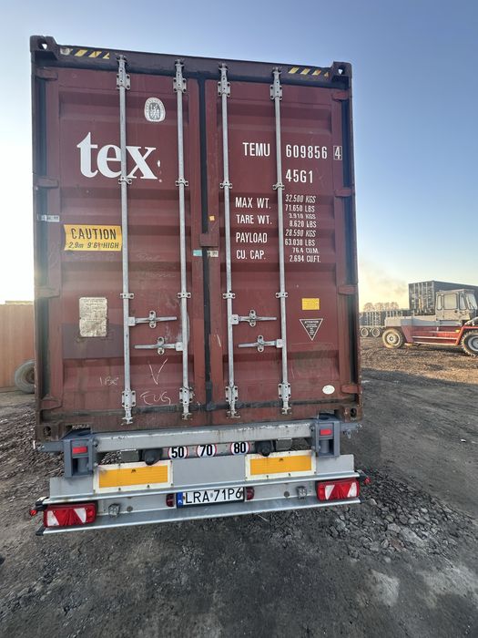 Kontener 40 HC używany one way IICL