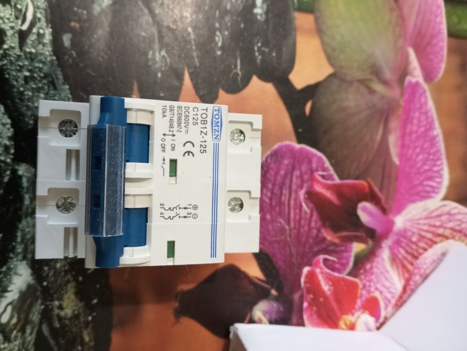 Продам автоматTOMZN  C125,  DC600V для постоянного тока