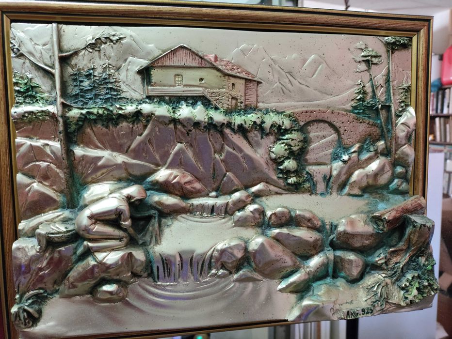 Quadro Vintage Creazioni Artistiche Italia 3d ARG 925 rural