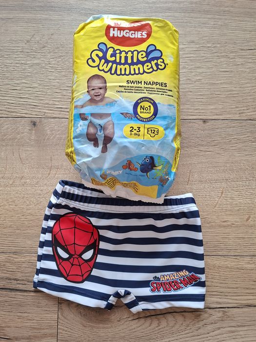 Pieluszki do pływania 3-8 kg,12 szt huggies  + gratis