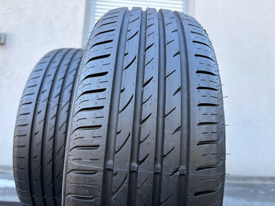 x2 letnie 215/55R17 Nexen 7,1mm 100% bieżnika 2023r świetny stan! L394