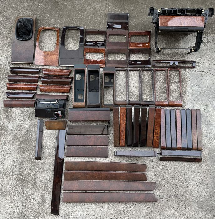 Декор накладки салону під дерево ауді а6 с5 audi a6 c5