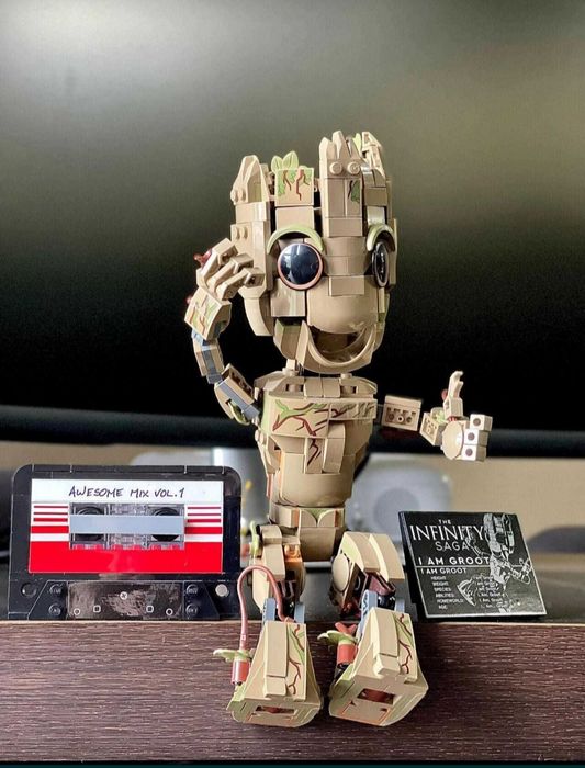 Конструктор. Groot Грут. Робот WALL-E. Сумісно з LEGO.