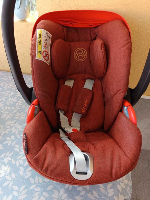 Cadeira para bebe (ovo+ isofix) cybex