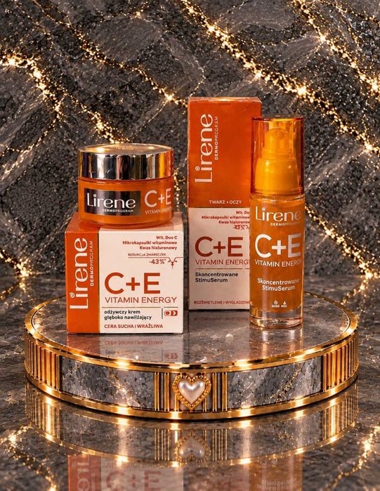 Lirene C+E Vitamin Energy – Skoncentrowane Serum 3x z Witaminą C