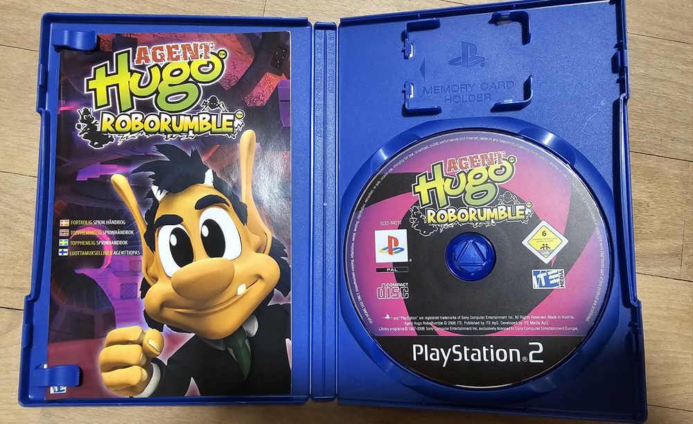 Agent Hugo Roborumble Gra ps2