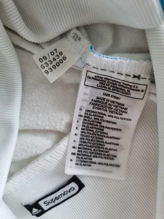 Adidas damska biała bluza Vintage Clima Varm rozm M