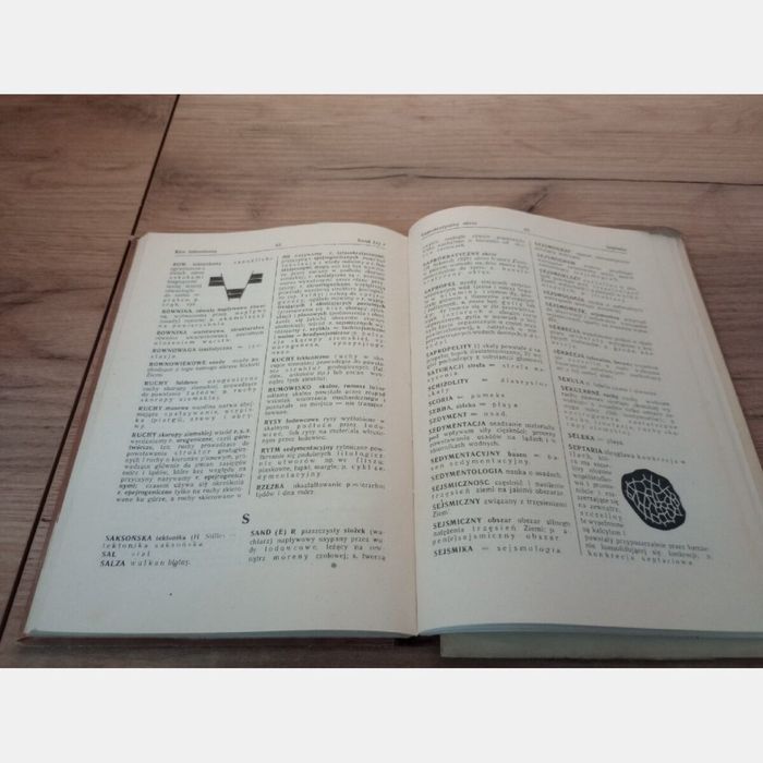 Słownik geologiczny. 1959 rw. Kleczkowski...