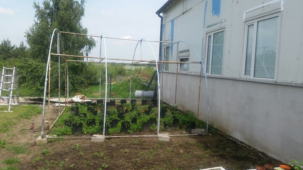 Konstrukcja stalowa namiot magazyn garaż hala folia ogrodnicza 12mb