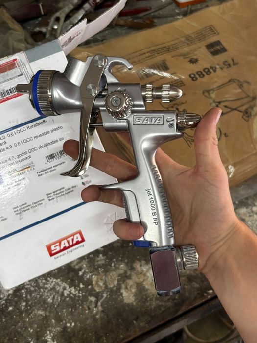 Pistola de Pintura SATAjet 1000 B RP (Nova na Caixa) - Bico 4.0