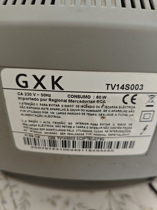 Televisor GXK 14" (Sem Comando)