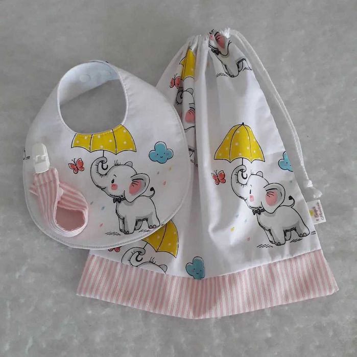 Babete e fralda conjunto