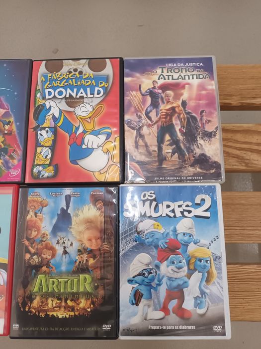 Lote 7€ DVD clássicos da Disney