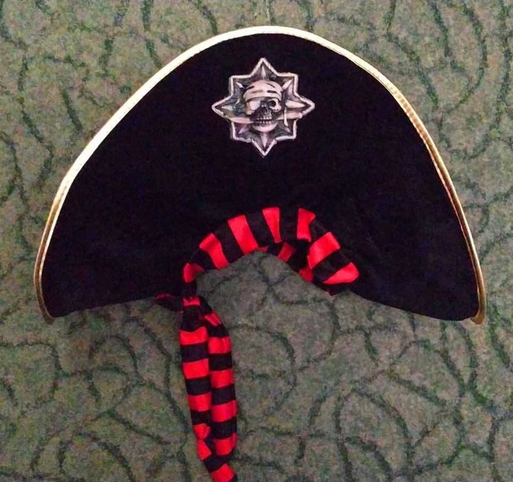 Шапка пирата для аниматора