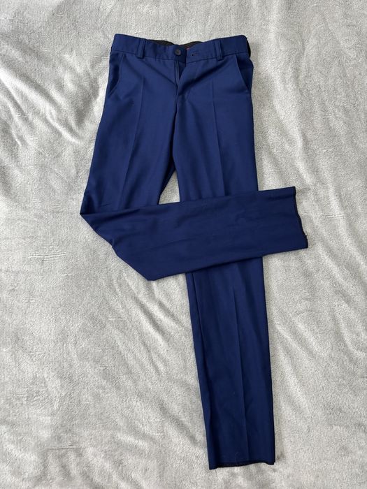 Granatowy garnitur komunijny slim (na 140 cm)