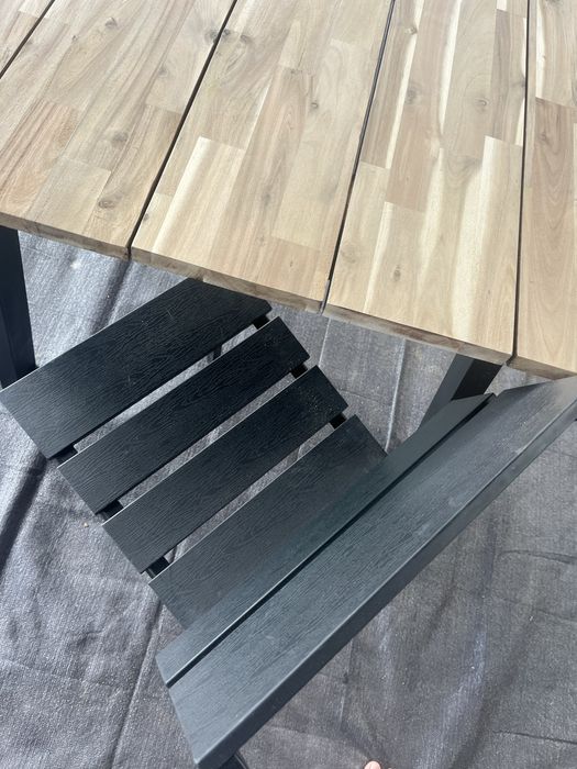 4 krzesla metal plus tworzywo
