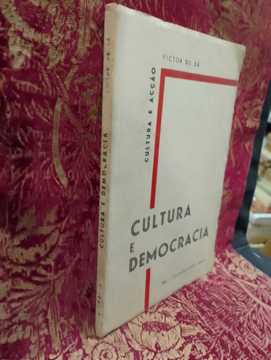 Cultura e Democracia 1961 Victor de Sá 1ª Edição