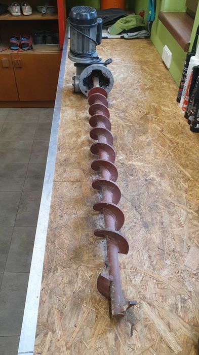 Podajnik, silnik, motoreduktor, ślimak do pieca