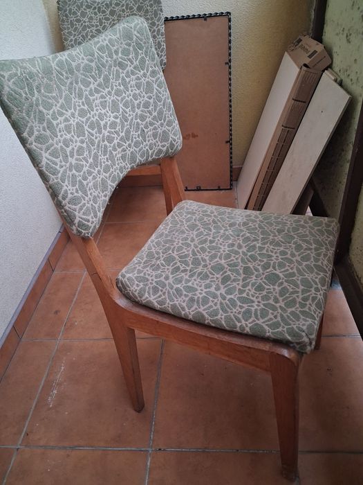 Krzesła 296 motylek PRL