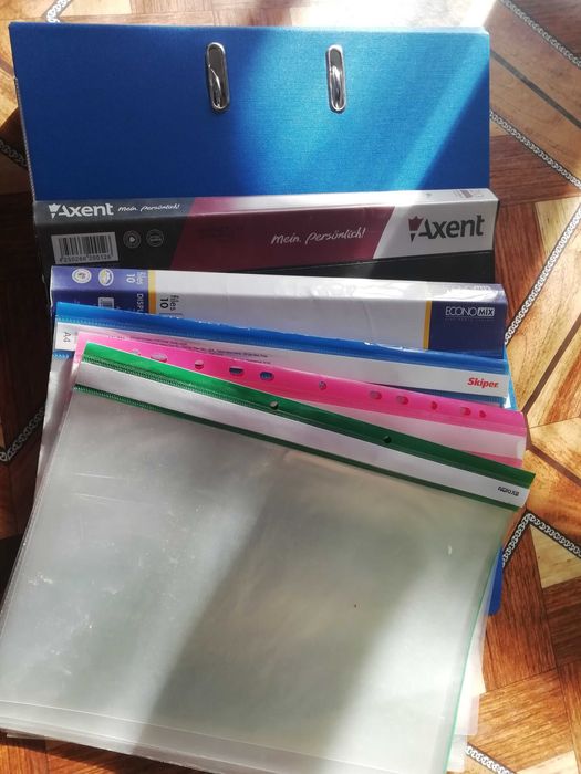 Папка-реєстратор, папки для файлів, файли