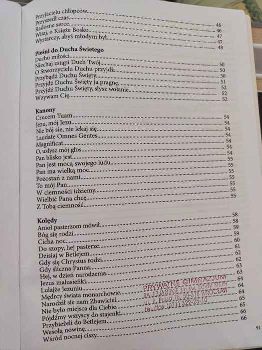 Śpiewnik Chwalcie Pana Niebios - ks. dyr mgr Jan Gondro