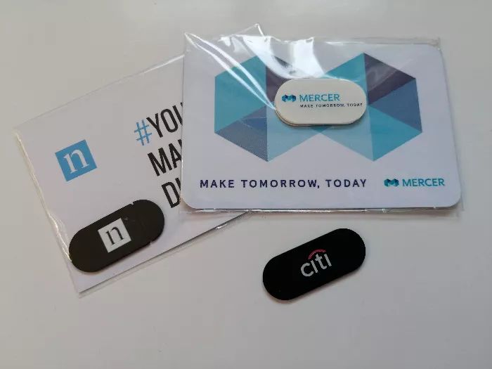 Zaslepka naklejka na kamerke laptopa 2 szt