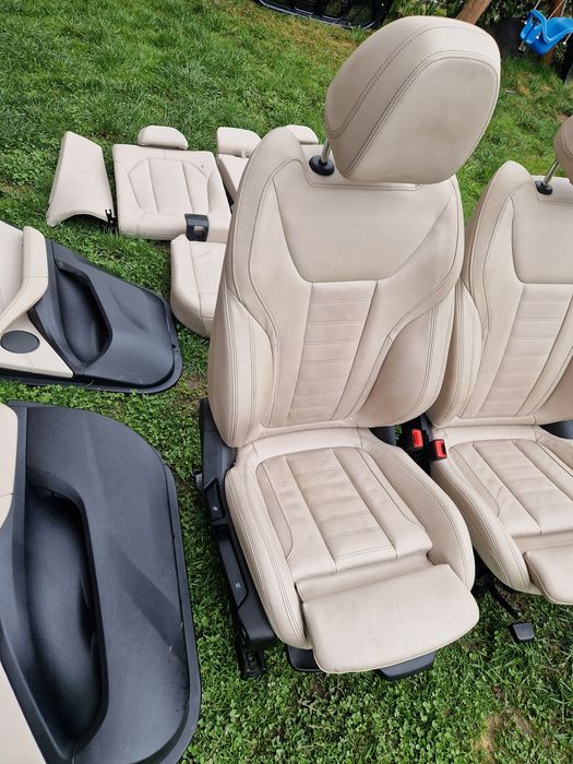 Fotele skóra do bmw X3 G01 M-pakiet
