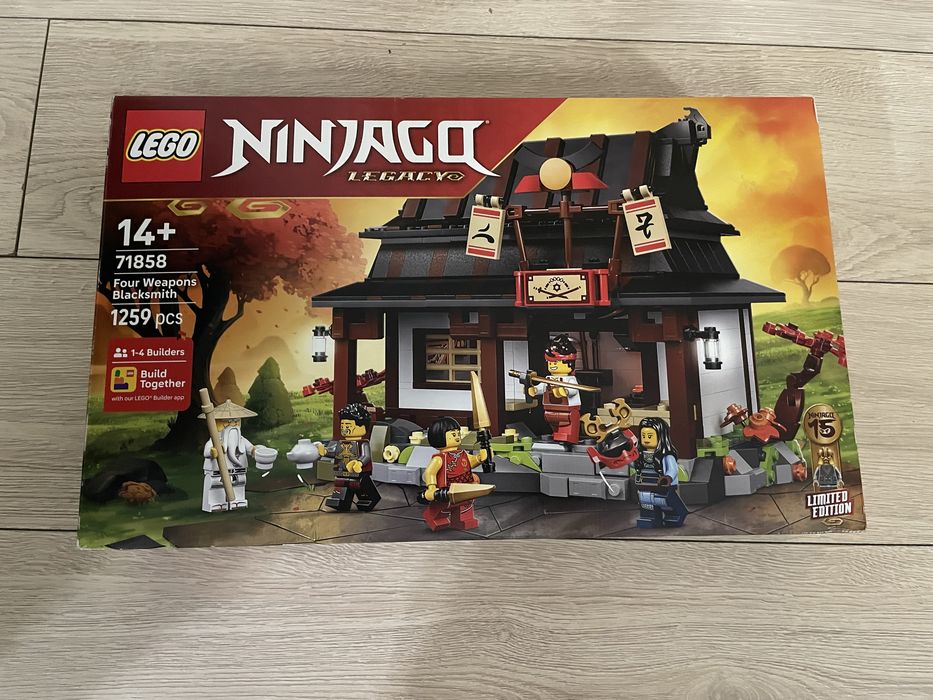 Lego 71858 NINJAGO Kuźnia Cztery Bronie — 15-lecie
