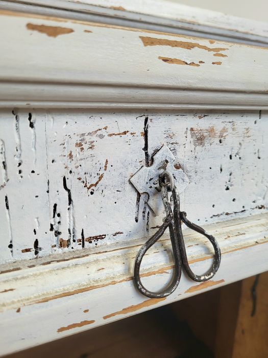 2 mesas de cabeceira, apoio, consola, aparador, mexicano, rustico
