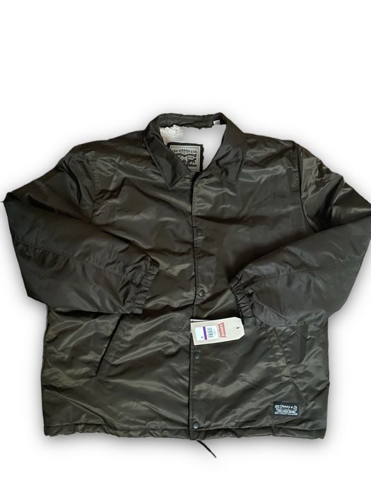 S 44 M 46 50 XL 52 XXL Levis sherpa шерпа куртка ветровка левайс coach