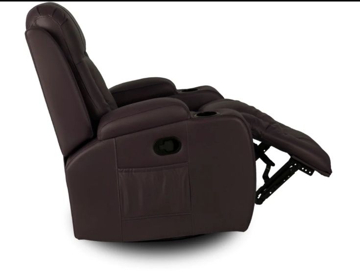 розкладне м'яке крісло реклайнер BOX Масажне крісло массажное кресло