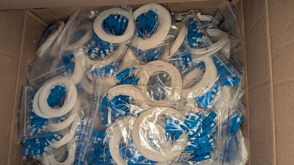 Оптичні пігтейли pigtail SC / UPC 1,5 м