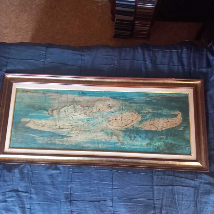Pintura a óleo de Mário Silva