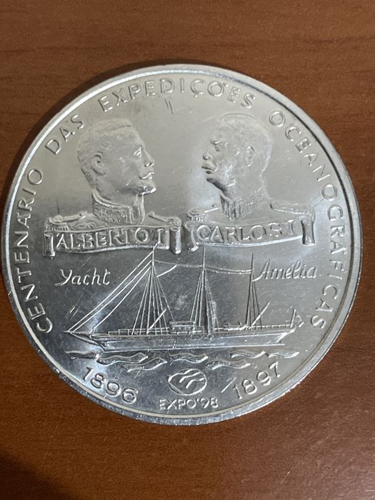 Moedas antigas raras para colecionadores prata