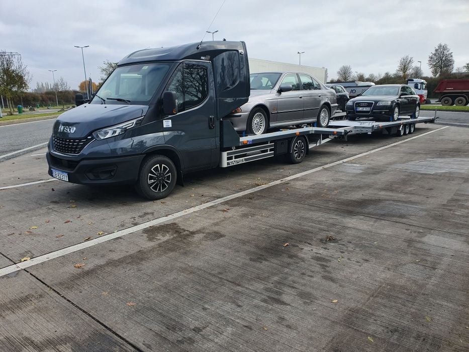 Transport Samochodów Aut Niemcy Belgia Holandia Autotransporter