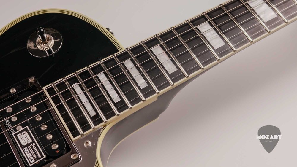 ESP Edwards E-LP-130JS John Sykes Les Paul Custom – 2007 MIJ / Ebony Board / Seymour Duncan