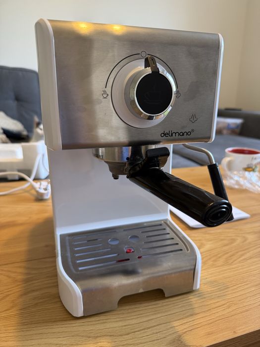 Delimano espresso coffee machine deluxe кавоварка ріжкова