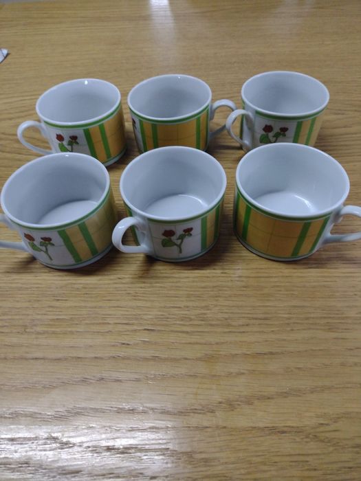 Tanio Filiżanki do kawy na chłodne dni -  6 sztuk