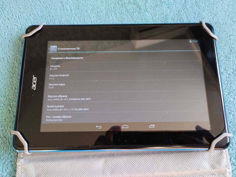 Планшет Acer B1-A71 диагональ 7 Bluetooth Wi-Fi Отличное состояние